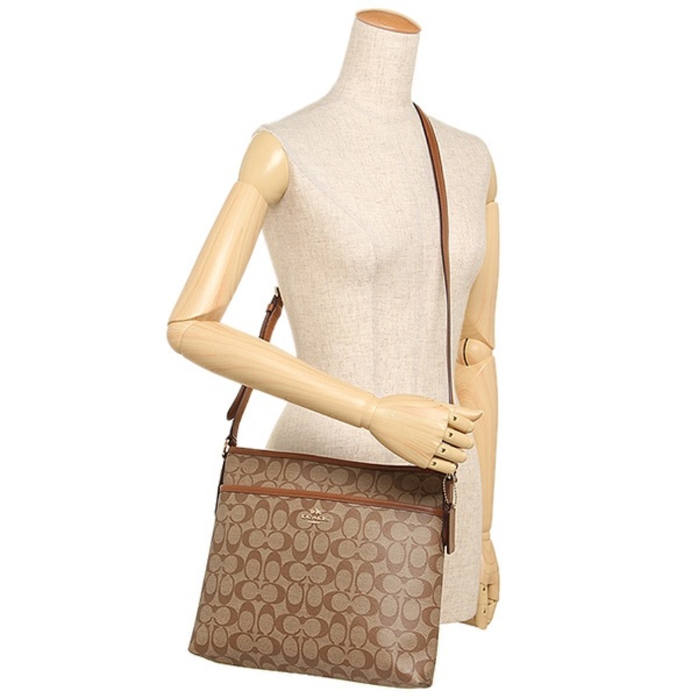 🌷Coach File Crossbody In Signature Canvas NWT. - Picture 8 of 8